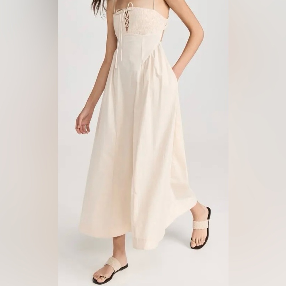 Free People Cream Dress